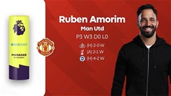 Tin giờ chót 30/10: Ruben Amorim có cơ hội giành vinh dự lớn nhất từ khi tới MU