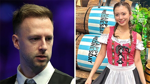 Siêu cơ thủ Judd Trump tán đổ đệ nhất mỹ nhân trượt băng Hong Kong
