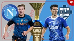 Nhận định bóng đá Napoli vs Como, 00h00 ngày 2/11: Thiếu De Bruyne vẫn tin Napoli