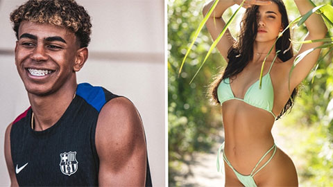 Yamal hụt hơi trước El Clasico vì 'phá sức' với người mẫu Ý