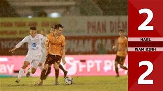 VIDEO bàn thắng HAGL vs Nam Định: 2-2 (Vòng 9 V.League 2025/26)