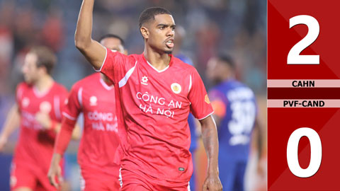 VIDEO bàn thắng Công an Hà Nội vs PVF-CAND: 2-0 (Vòng 9 V.League 2025/26)