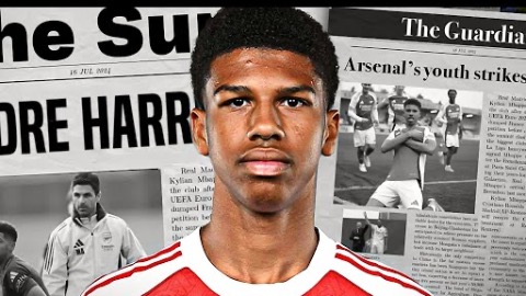 Thần đồng mới Andre Harriman-Annous của Arsenal