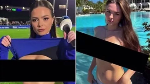 Nữ MC thể thao Tiffany Salmond bị lộ ảnh nóng, ngỡ ngàng nguyên nhân