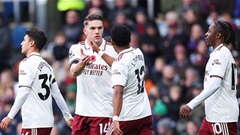 Trực tiếp Burnley 0-1 Arsenal: Pháo thủ ép sân