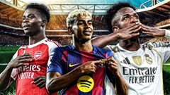 Top 5 cầu thủ chạy cánh hay nhất thế giới: Không Vinicius lẫn Saka