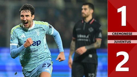 VIDEO bàn thắng Cremonese vs Juventus: 1-2 (Vòng 10 Serie A 2025/26)