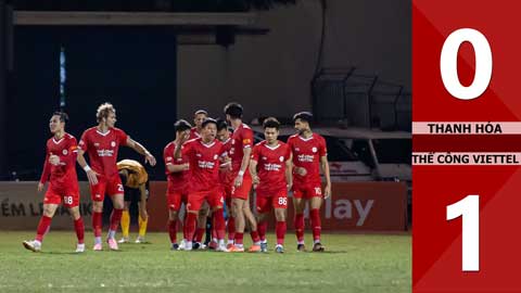 VIDEO bàn thắng Thanh Hóa vs Thể Công Viettel: 0-1 (Vòng 9 V.League 2025/26)