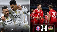 Real và Bayern cùng thắng đậm, PSG thắng nhọc, Napoli bị cầm hoà