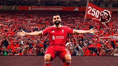 Mohamed Salah lập cột mốc ấn tượng, cân bằng thành tích của Rooney