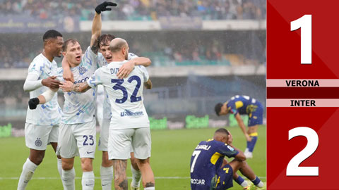 VIDEO bàn thắng Verona vs Inter: 1-2 (Vòng 10 Serie A 2025/26)