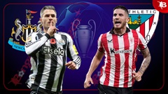 Nhận định bóng đá Newcastle vs Bilbao, 03h00 ngày 6/11: Điểm tựa St James' Park
