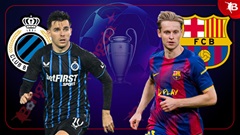 Nhận định bóng đá Club Brugge vs Barca, 03h00 ngày 6/11: Barca thắng nhọc nhằn