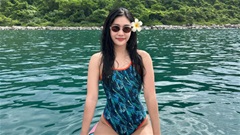 'Tiểu tiên cá' Phương Anh lột xác, nhan sắc thăng hạng trên đường đua xanh