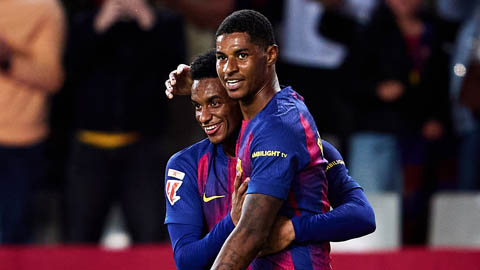 Marcus Rashford lần thứ 2 giành giải thưởng tại Barca