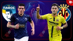 Nhận định bóng đá Pafos vs Villarreal, 00h45 ngày 6/11: ‘Hiện tượng’… lãng xẹt