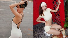 Á khôi Ngô Mỹ Hải khoe vóc dáng 'chuẩn đét', tiết lộ bí quyết nhờ tập gym và boxing