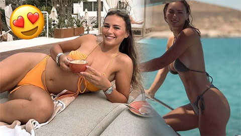 Puck Moonen, mỹ nhân đạp xe đẹp nhất thế giới, mặc bikini khiến fan phát cuồng