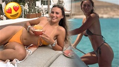 Puck Moonen, mỹ nhân đạp xe đẹp nhất thế giới, mặc bikini khiến fan phát cuồng