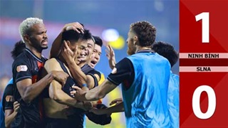 VIDEO bàn thắng Ninh Bình vs SLNA: 1-0 (Vòng 10 V.League 2025/26)