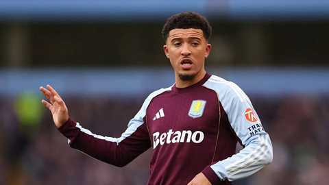 MU quyết định tương lai của Jadon Sancho sau 6 trận mờ nhạt ở Aston Villa