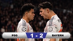 Kết quả PSG 1-2 Bayern: Nhà Vua thua xứng đáng