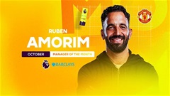 Tin giờ chót 7/11: Ruben Amorim giành giải HLV hay nhất Premier League tháng 10