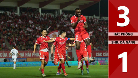 VIDEO bàn thắng Hải Phòng vs SHB. Đà Nẵng: 3-1 (Vòng 11 V.League 2025/26)