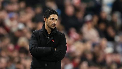 Arteta thất vọng với trận hòa của Arsenal