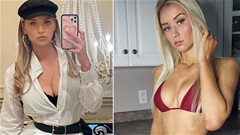 Nữ thần khúc côn cầu Mikayla Demaiter diện bikini trễ nải