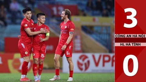 VIDEO bàn thắng Công an Hà Nội vs HL Hà Tĩnh: 3-0 (Vòng 11 V.League 2025/26)