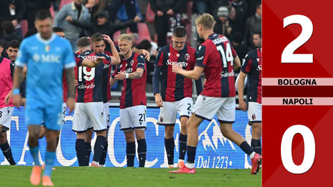 VIDEO bàn thắng Bologna vs Napoli: 2-0 (Vòng 11 Serie A 2025/26)