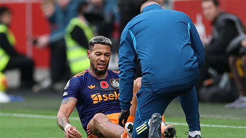 Sao Newcastle gặp chấn thương kinh hoàng