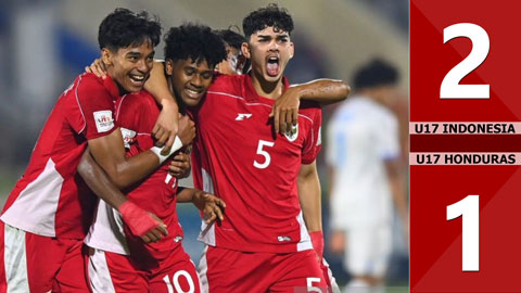 VIDEO bàn thắng U17 Indonesia vs U17 Honduras: 2-1 (Vòng bảng U17 World Cup 2025)