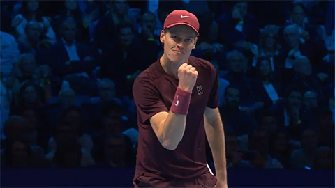 Sinner bất bại 722 ngày trên sân trong nhà, sẵn sàng bảo vệ ngôi 'vua Masters'