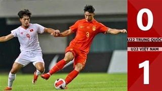VIDEO bàn thắng U22 Trung Quốc vs U22 Việt Nam: 0-1 (Giải Panda Cup 2025)
