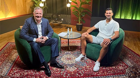 Novak Djokovic chấp nhận lời xin lỗi của Piers Morgan