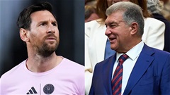 Laporta chặn đường trở lại Barca của Messi