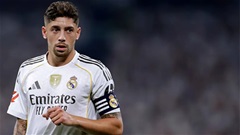 'Động cơ vĩnh cửu' Fede Valverde đang cạn pin