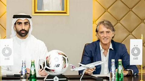 Roberto Mancini dẫn dắt Al Sadd