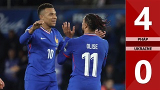 VIDEO bàn thắng Pháp vs Ukraine: 4-0 (Vòng loại World Cup 2026)