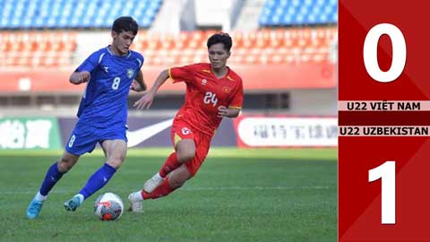 VIDEO bàn thắng U22 Việt Nam vs U22 Uzbekistan: 0-1 (Giải giao hữu CFA Panda Cup 2025)