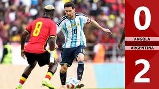 VIDEO bàn thắng Angola vs Argentina: 0-2 (Giao hữu quốc tế 2025)