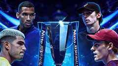 Xác định cái tên cuối vào bán kết ATP Finals 2025
