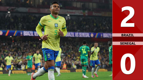 VIDEO bàn thắng Brazil vs Senegal: 2-0 (Giao hữu quốc tế 2025)