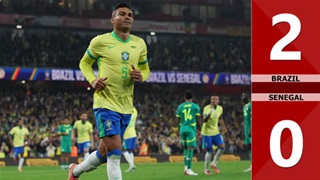 VIDEO bàn thắng Brazil vs Senegal: 2-0 (Giao hữu quốc tế 2025)