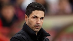 Arsenal nhận thêm cú sốc chấn thương, Arteta đối mặt khủng hoảng lực lượng