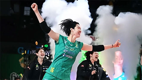 Thanh Thúy chói sáng trên đất Nhật giúp Gunma Green Wings đại thắng