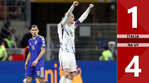 VIDEO bàn thắng Italia vs Na Uy: 1-4 (Vòng loại World Cup 2026)