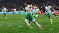 2 cầu thủ CH Ireland 'méo mặt' khi đội nhà có suất dự play-off dự World Cup